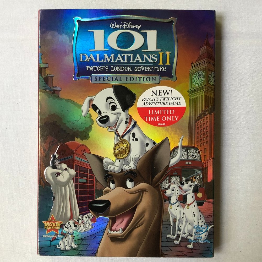 101 Dalmatians II: Patch's London Adventure (Special Edition) Disney DVD NEW